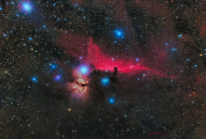 HorseHead Nebula in Orion 