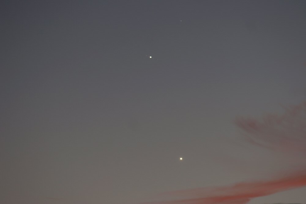 Venus - Jupiter 08/31/05
