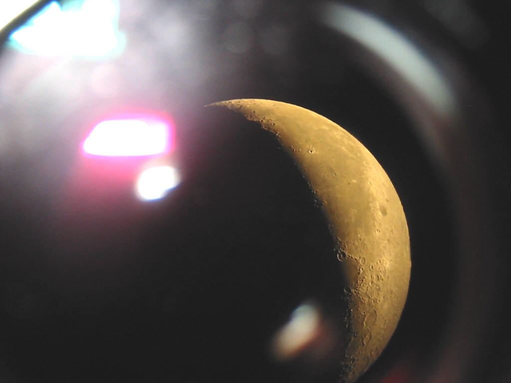 view out spaceship window