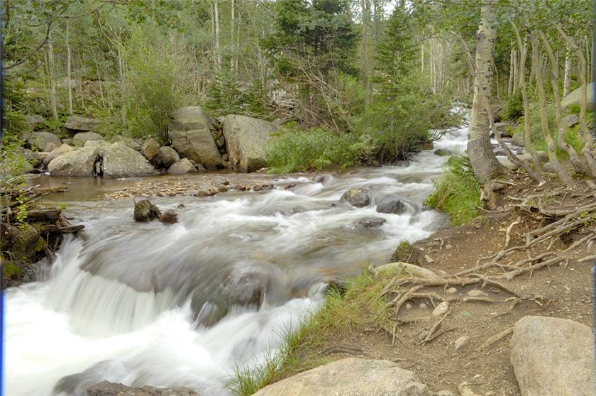 River in the Rockies
