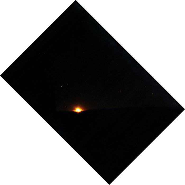 moon rise at the ranch