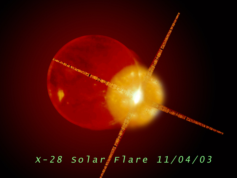 X-28 Solar Flare