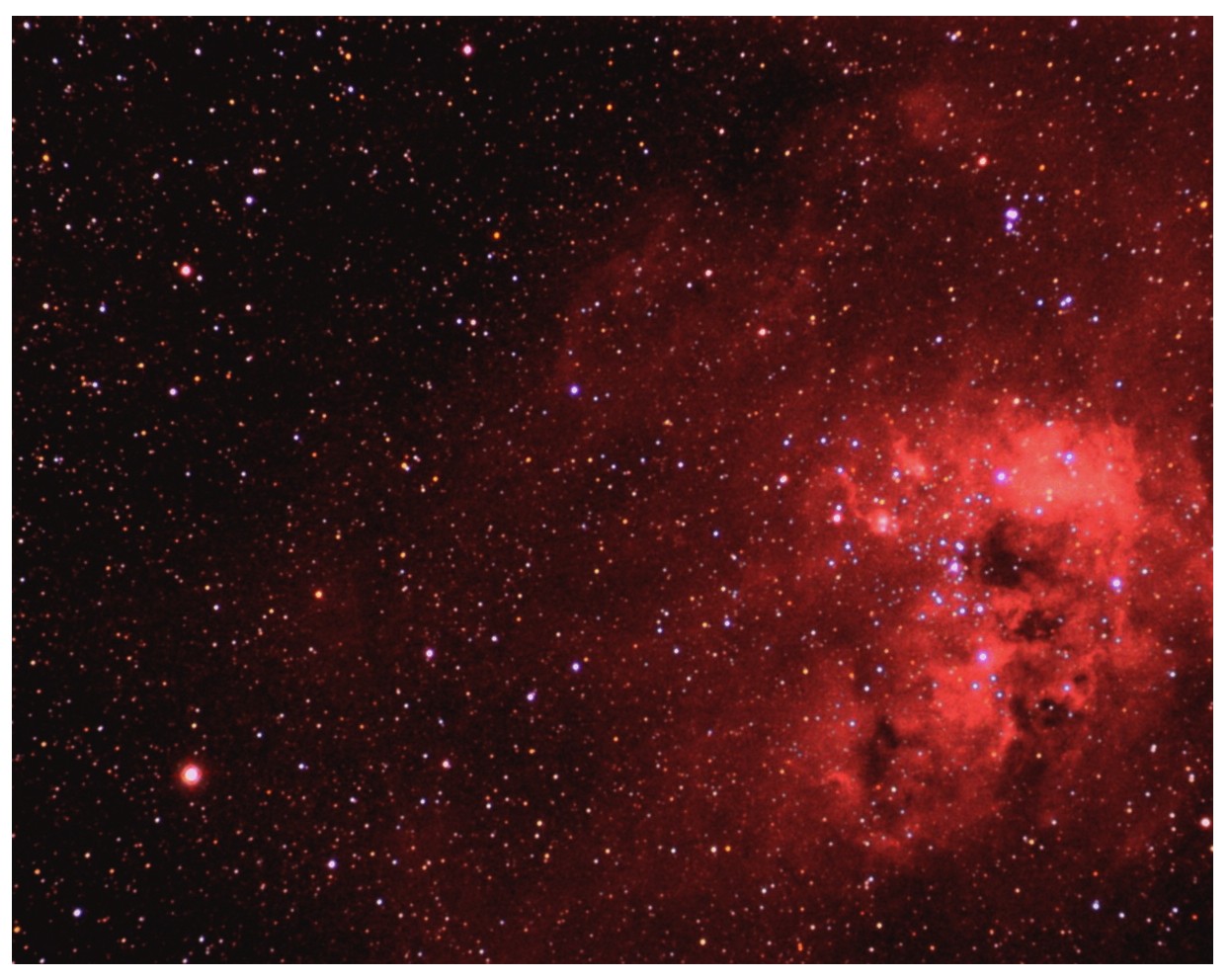 IC 410 in Auriga