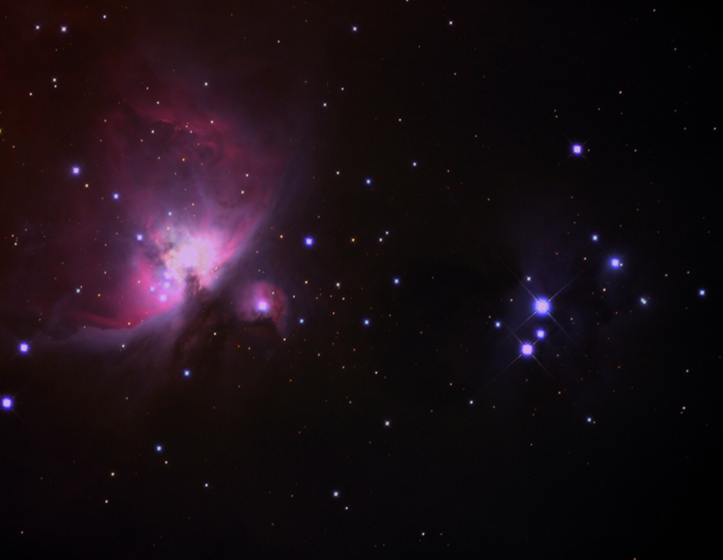 NGC 1977 and M42