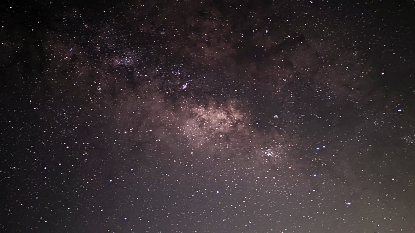 Southern Milky Way on phone(!)
