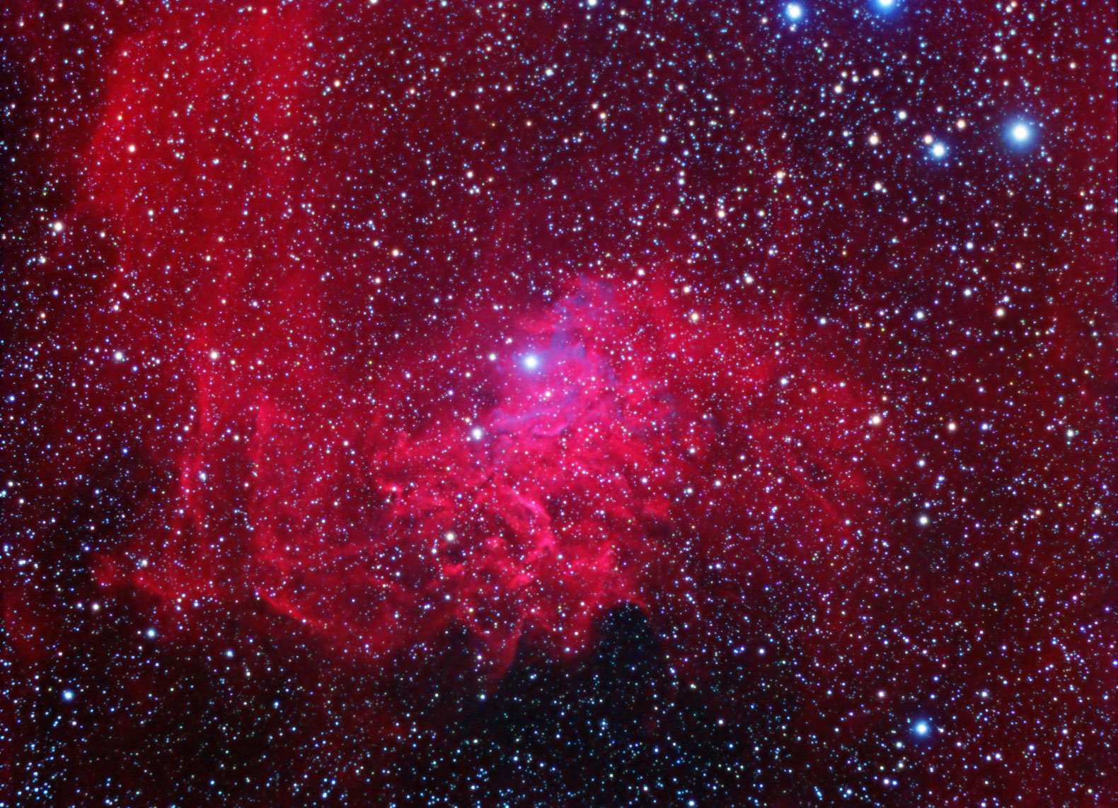 IC405 - The Flaming Star Nebula