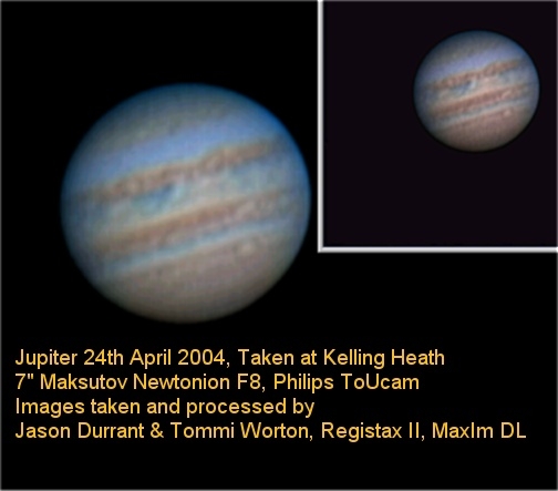 Jupiter April 2004