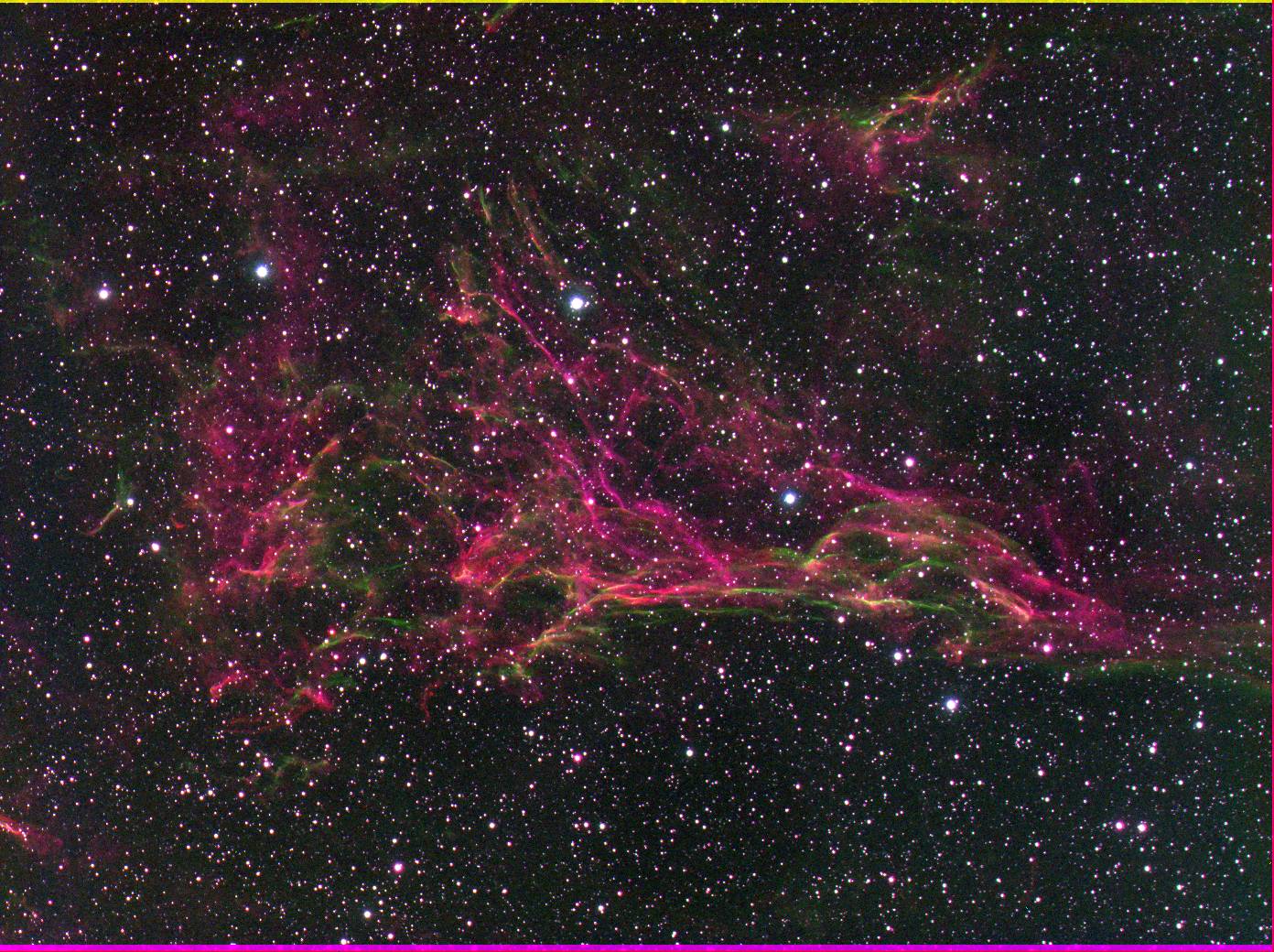 Veil Nebula Section, Emission Line