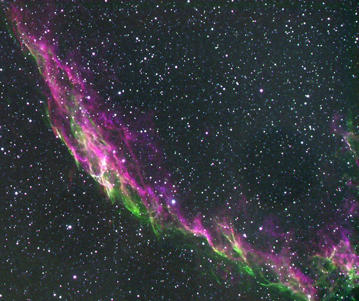 Veil Section Emission Line