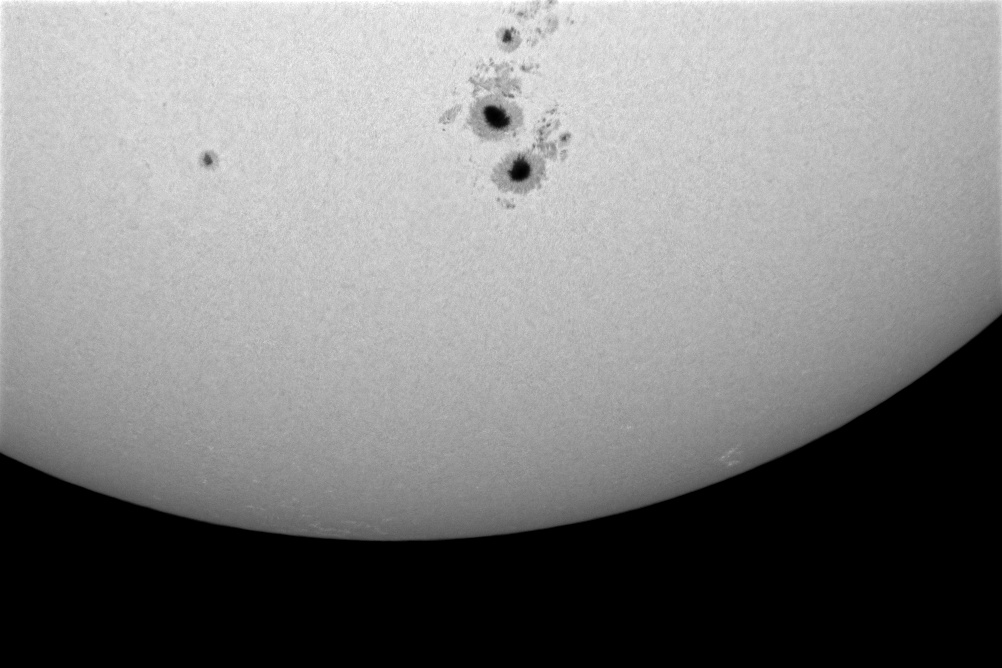 Sunspots on 7-25-04
