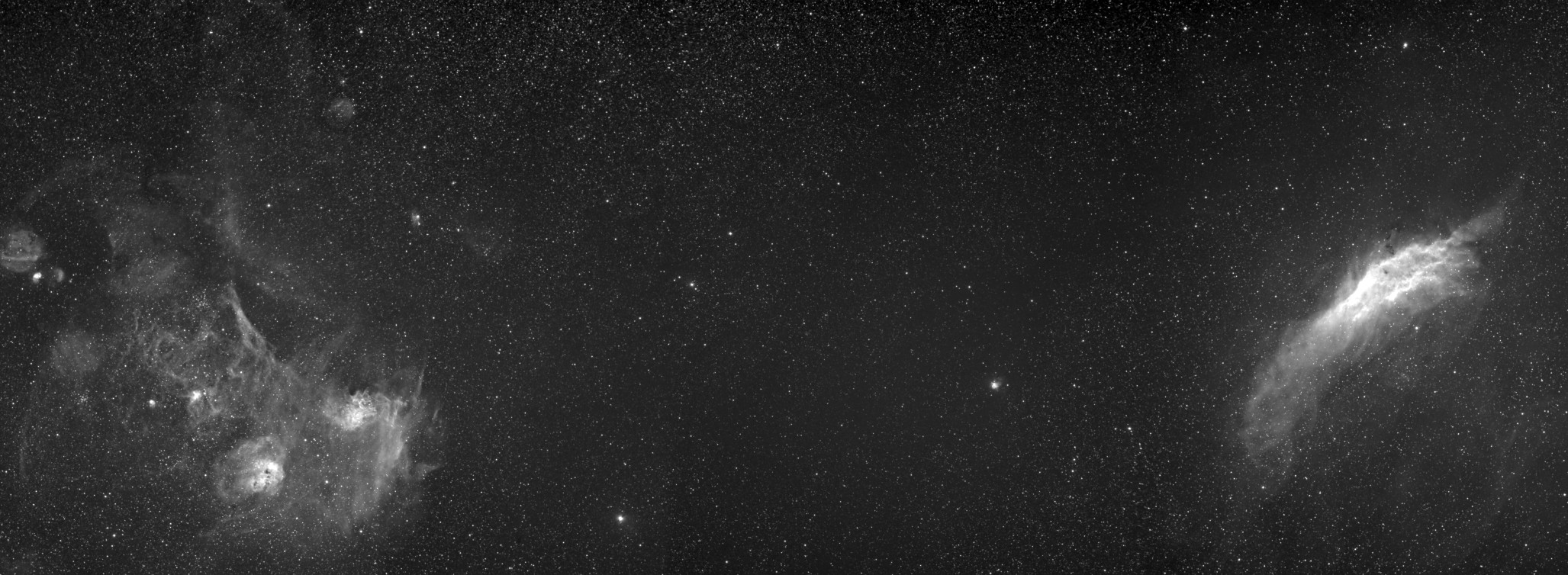 From IC410 to the CA Nebula