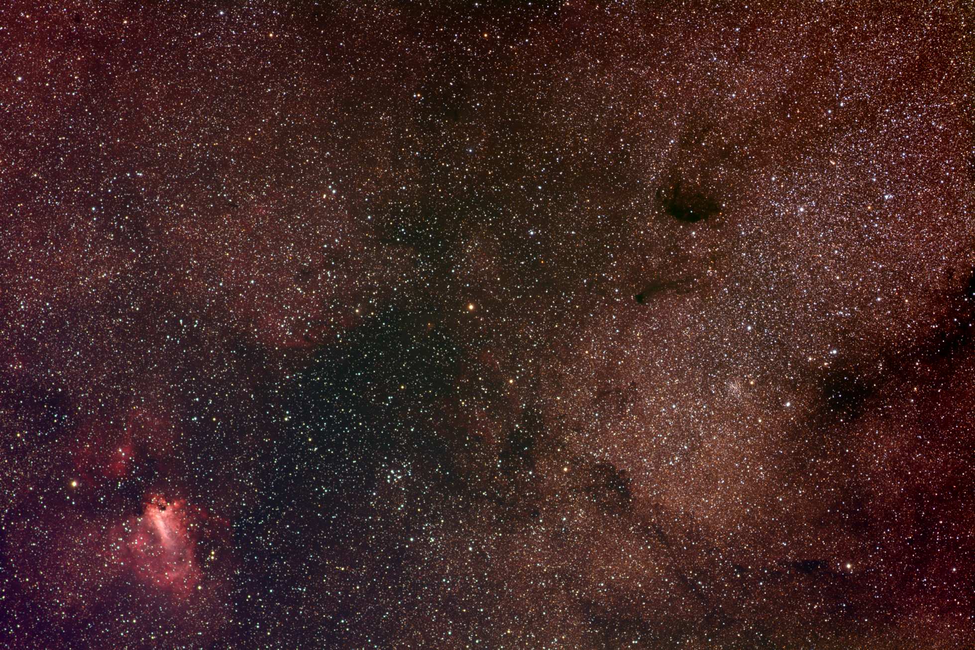 M17 and star clouds