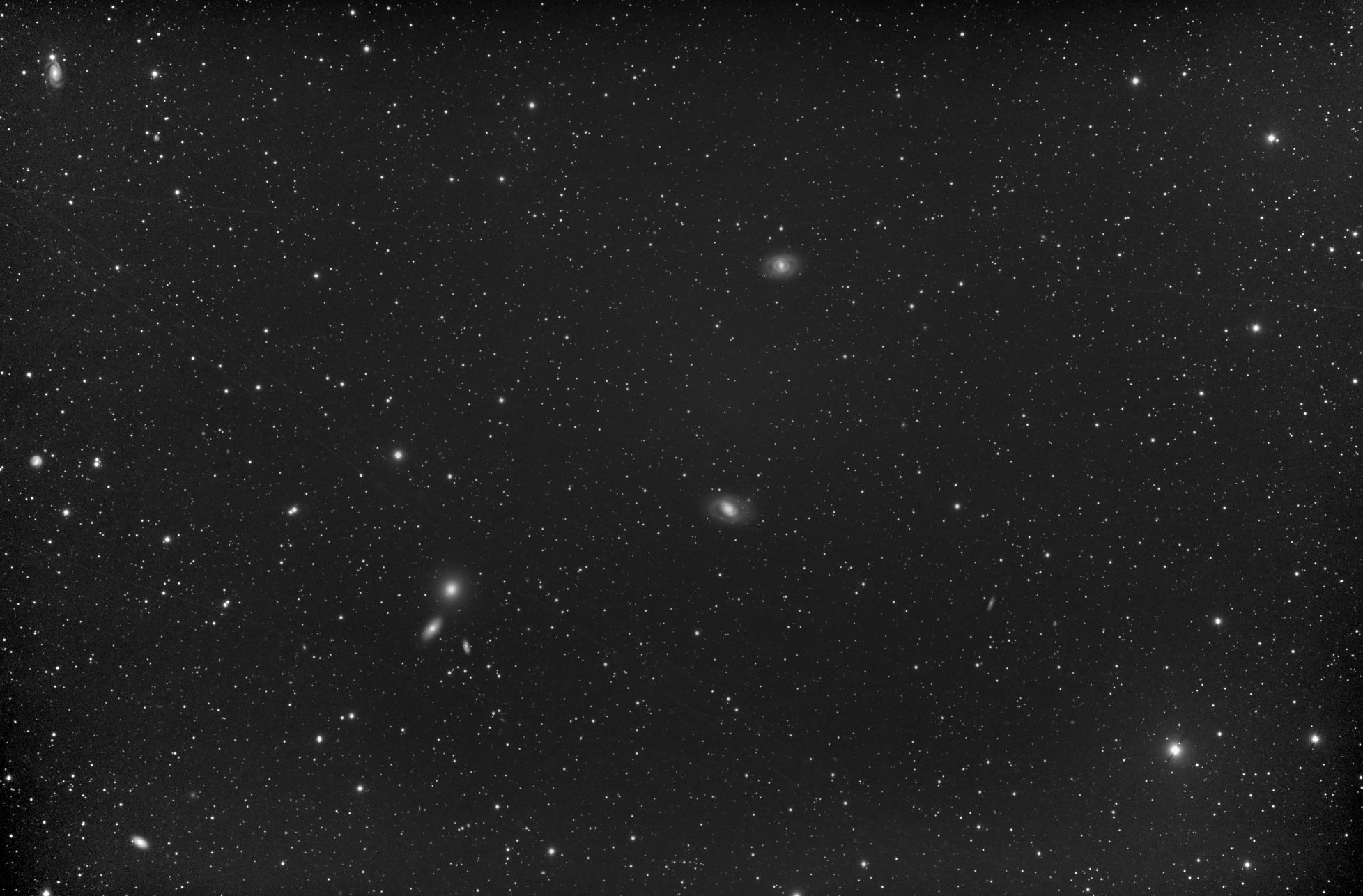 M105 group and neighbors