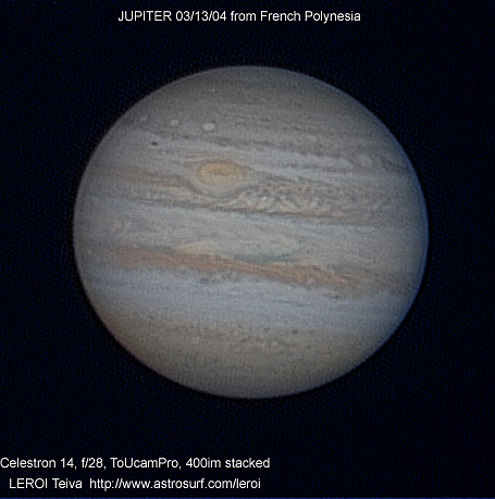Jupiter fron French Polynesia