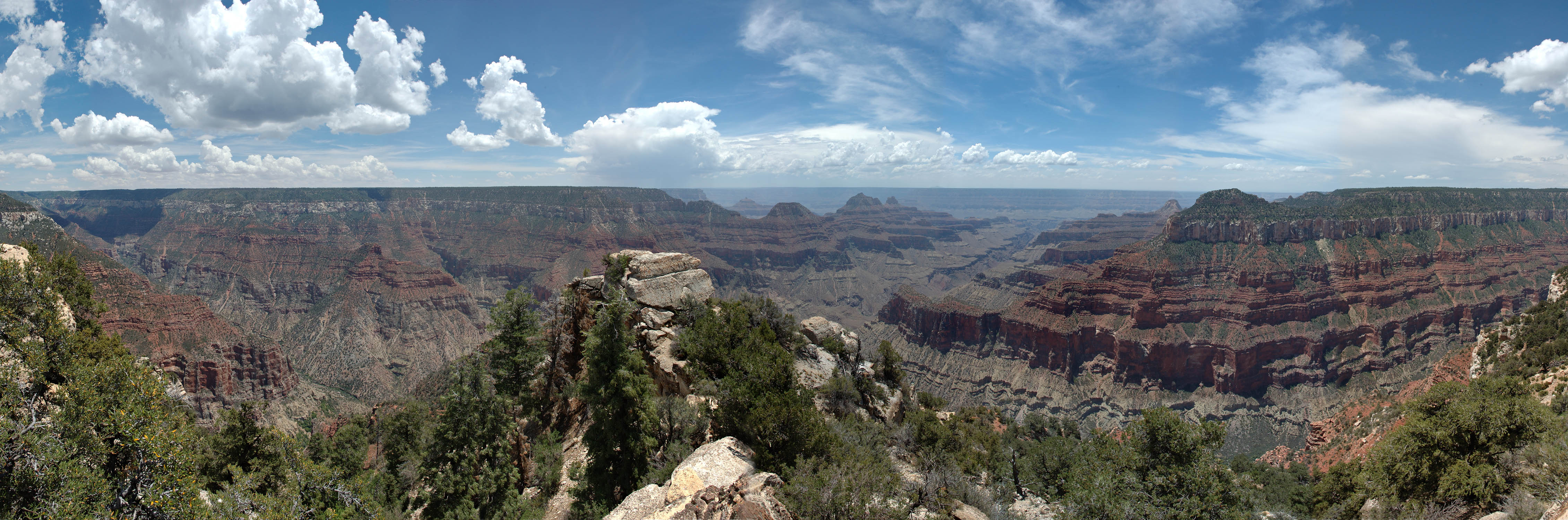 Grand Canyon Mosaic, Bright Angel Point