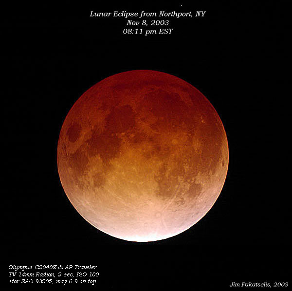 Lunar Eclipse 11-8-03