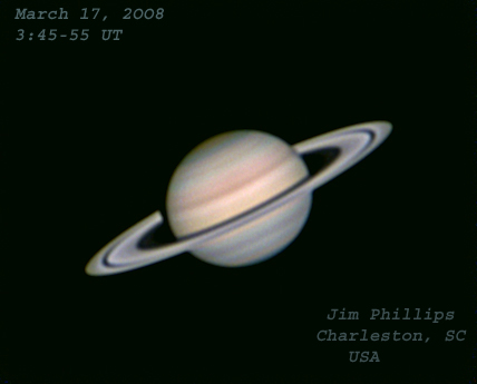 Saturn March 16, 2OO8