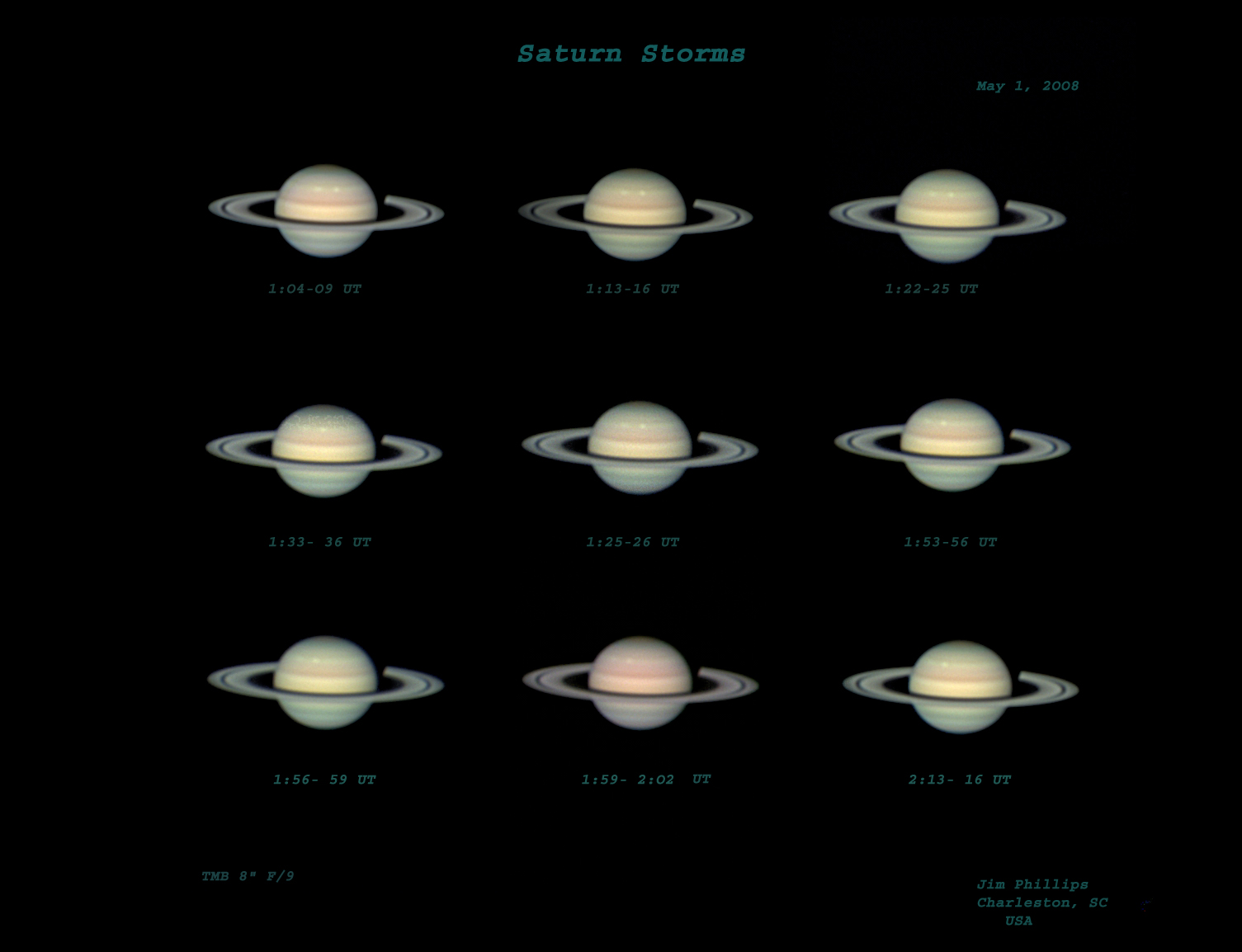 Saturn Storms