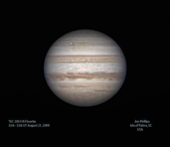 Jupiter Aug 21-09 ealy image