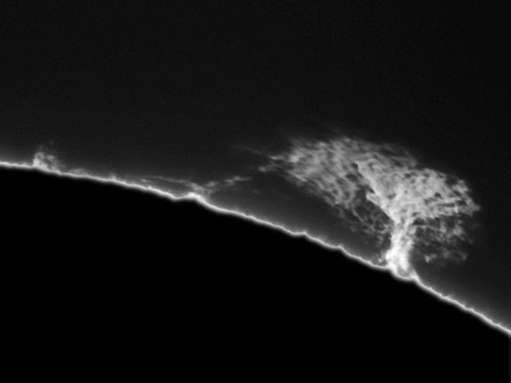 dramatic flare