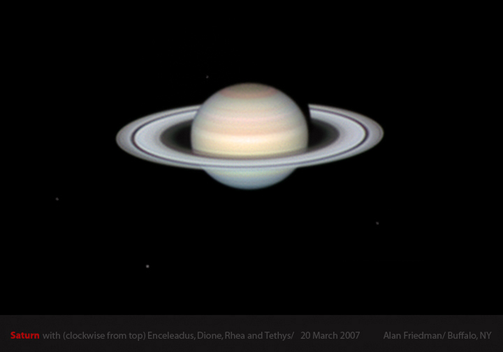 first saturn of spring