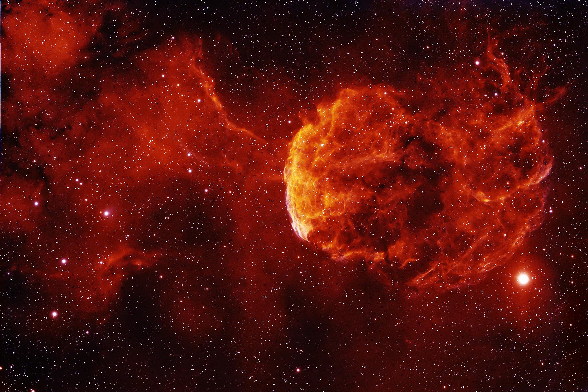 IC443, The Jellyfish