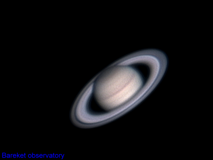 Saturn from Israel