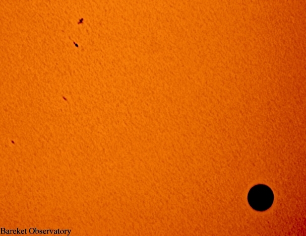 Venus transit - from Israel