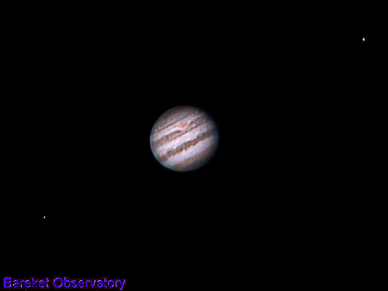 Jupiter from Israel