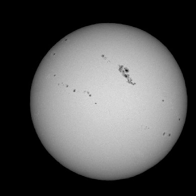 SUNSPOTS/SOLAR MAX