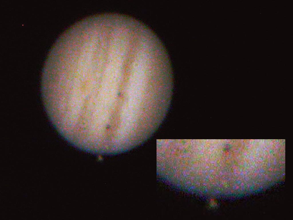 Jupiter, Io and Europa