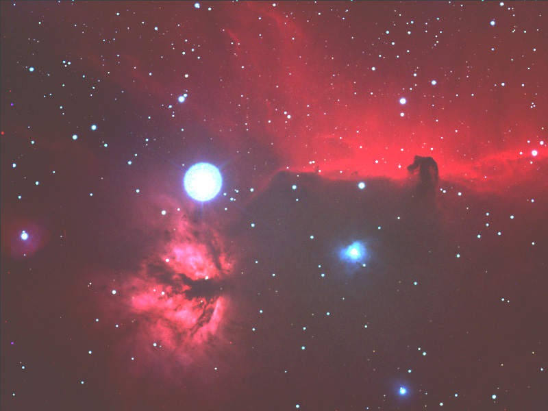 NCG 2024 H-alpha/color