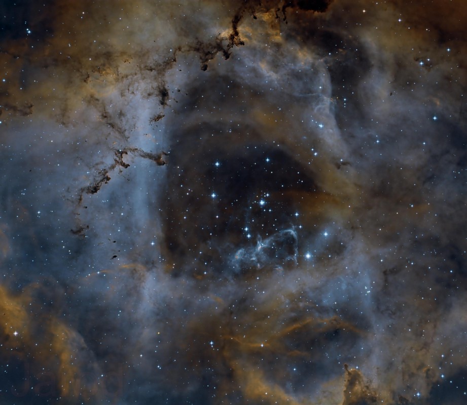 Rosette Nebula (HOO)