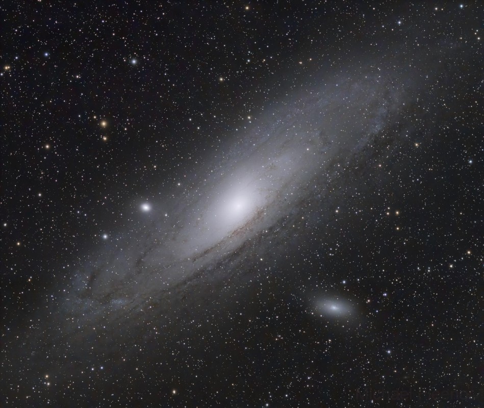 Andromeda with the Seestar Array