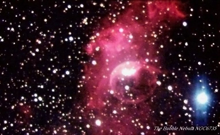 NGC 7635 the Bubble Nebula