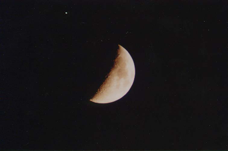 Moon and Jupiter