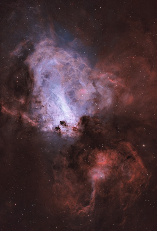 M17 - The Omega/Swan Nebula