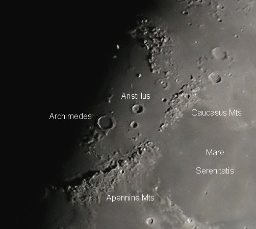 Mini Moon Map