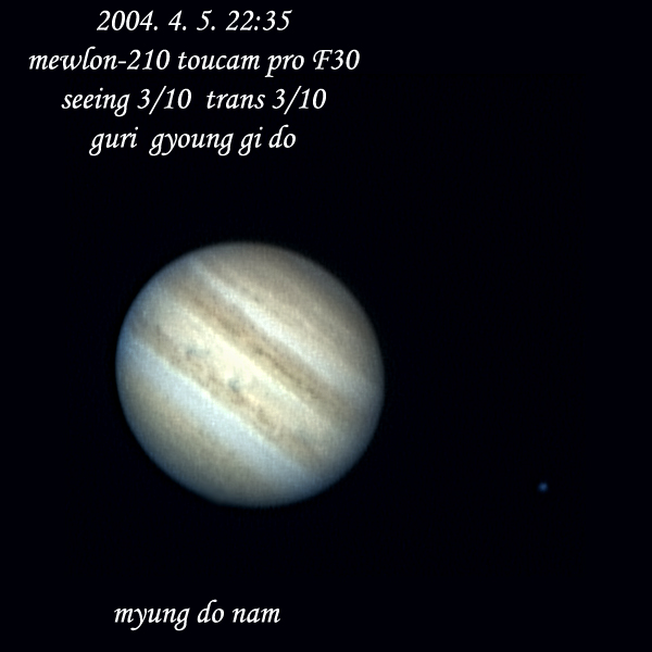 jupiter in corea