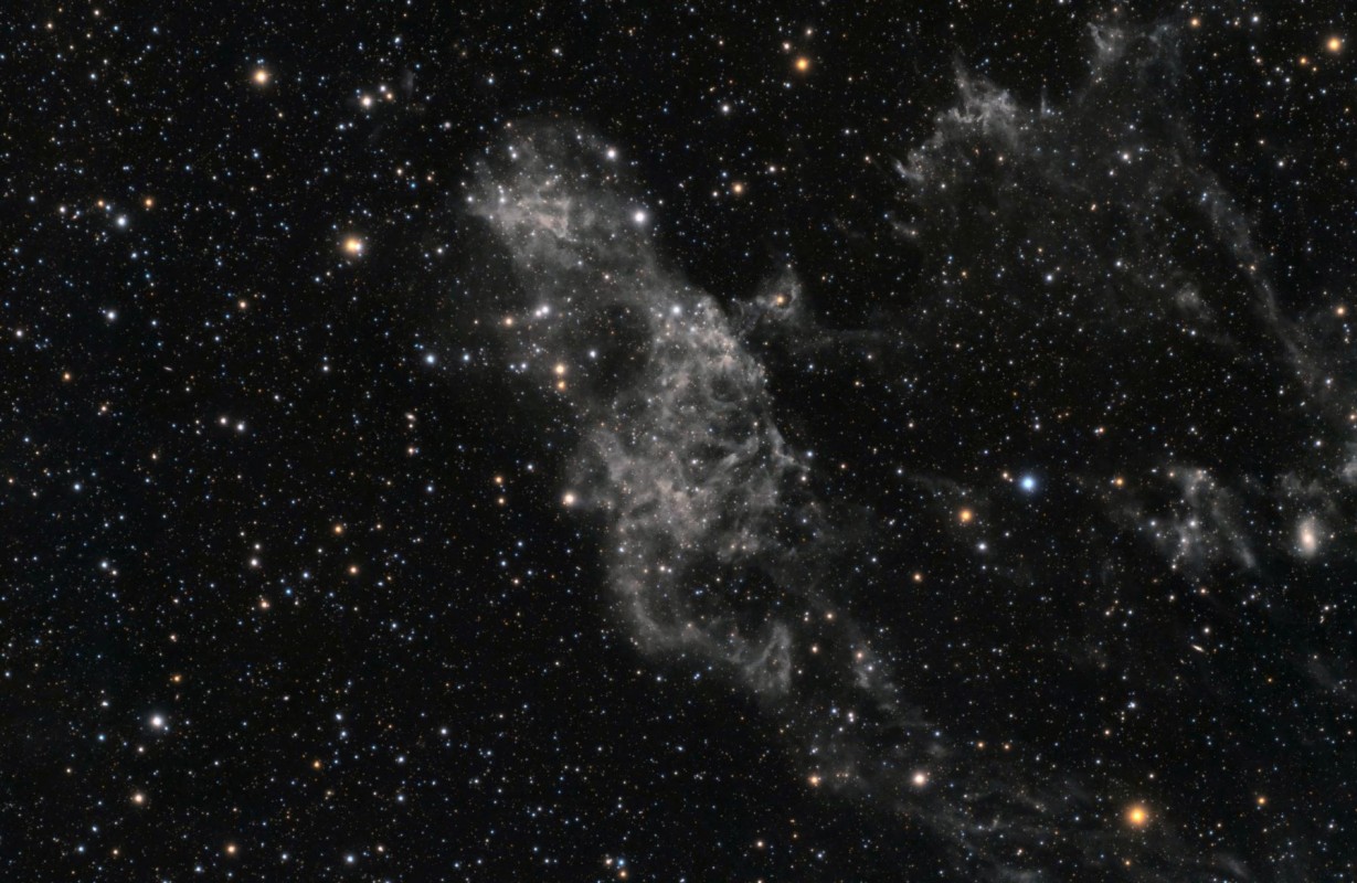 The Laughing Skull Nebula. (LBN 406).