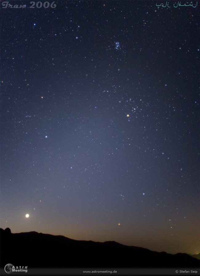 Venus rises in Iran