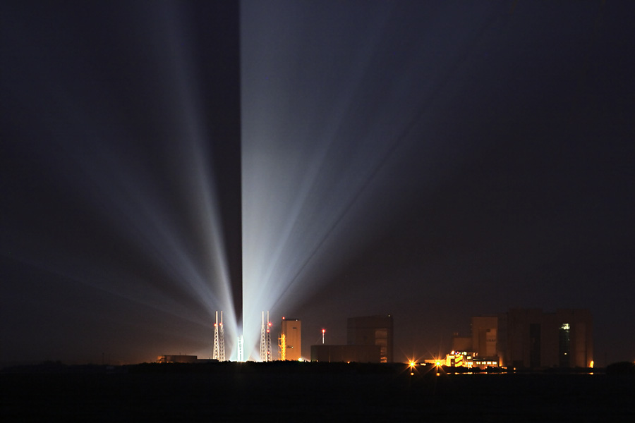 First night launch of an Atlas V