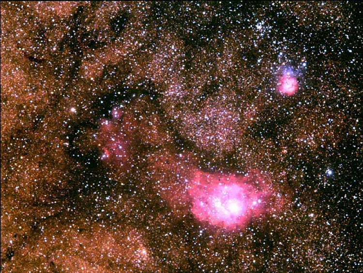 Lagoon & Trifid Widefield
