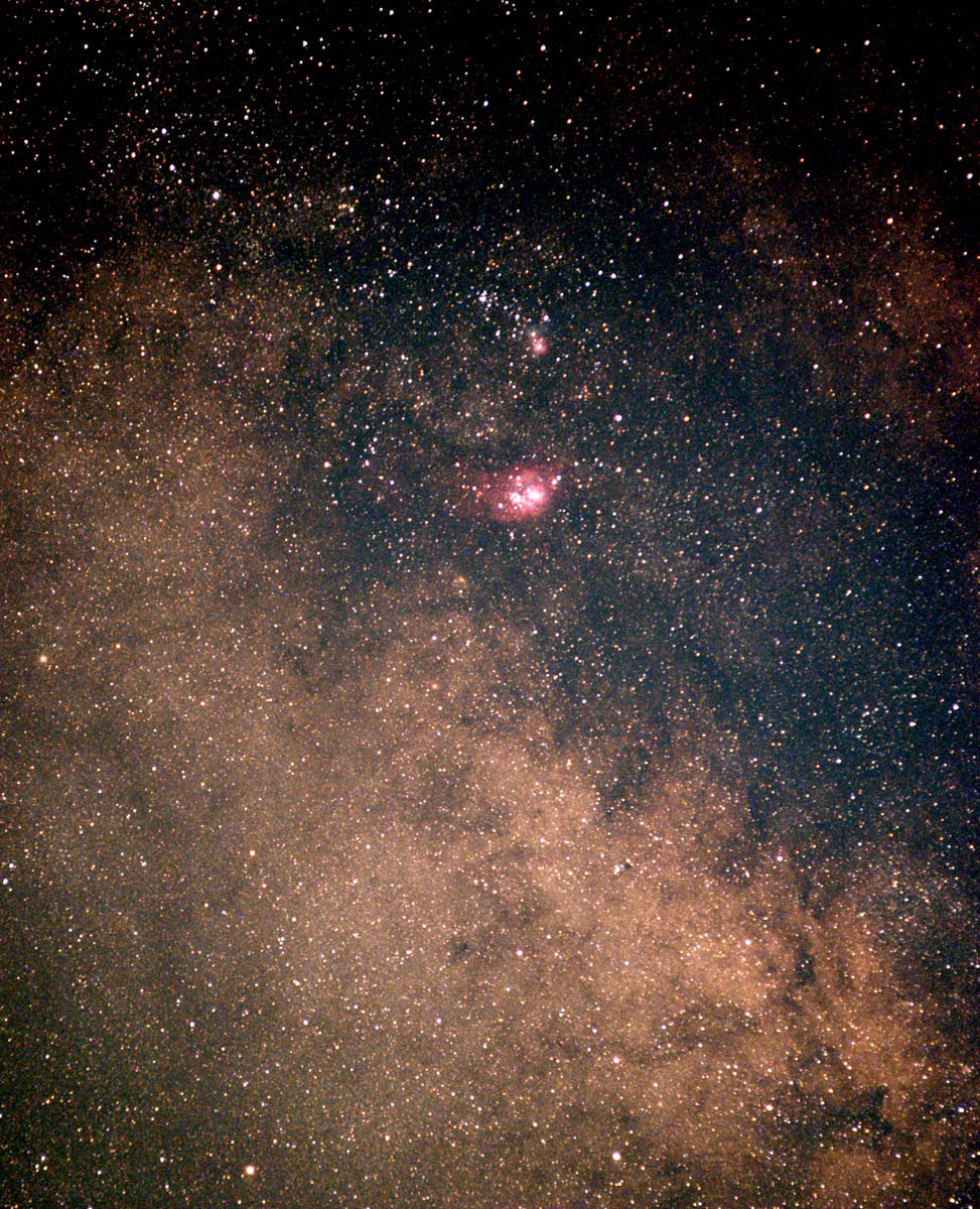 Sagittarius in moonlight