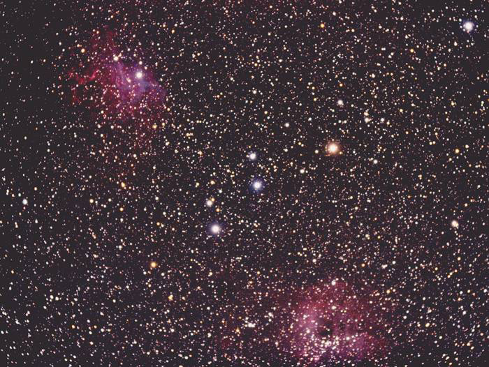 Flaming Star & NGC1893