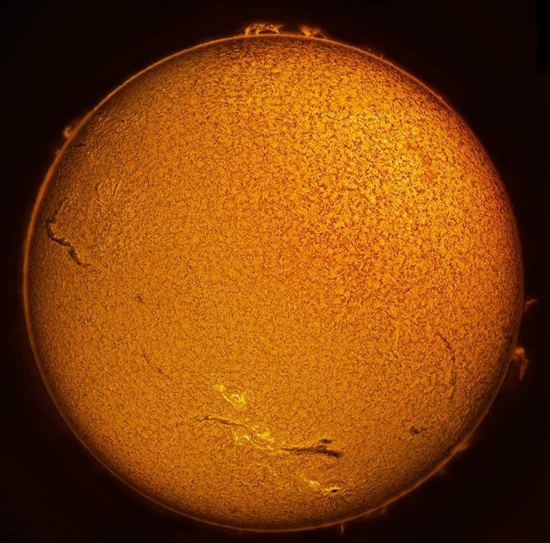 H-alpha Sun April 7 2012