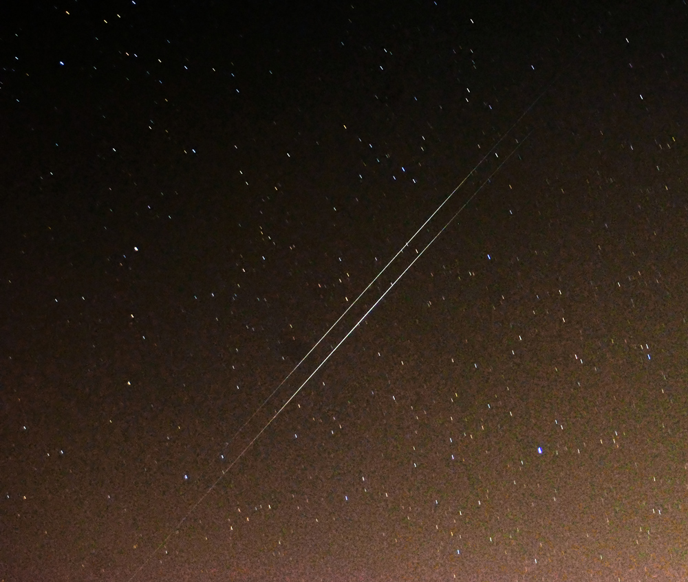 Double Iridium Flare