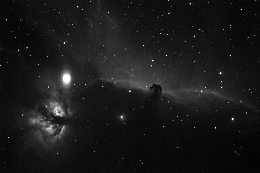Horsehead and Flame Nebulas