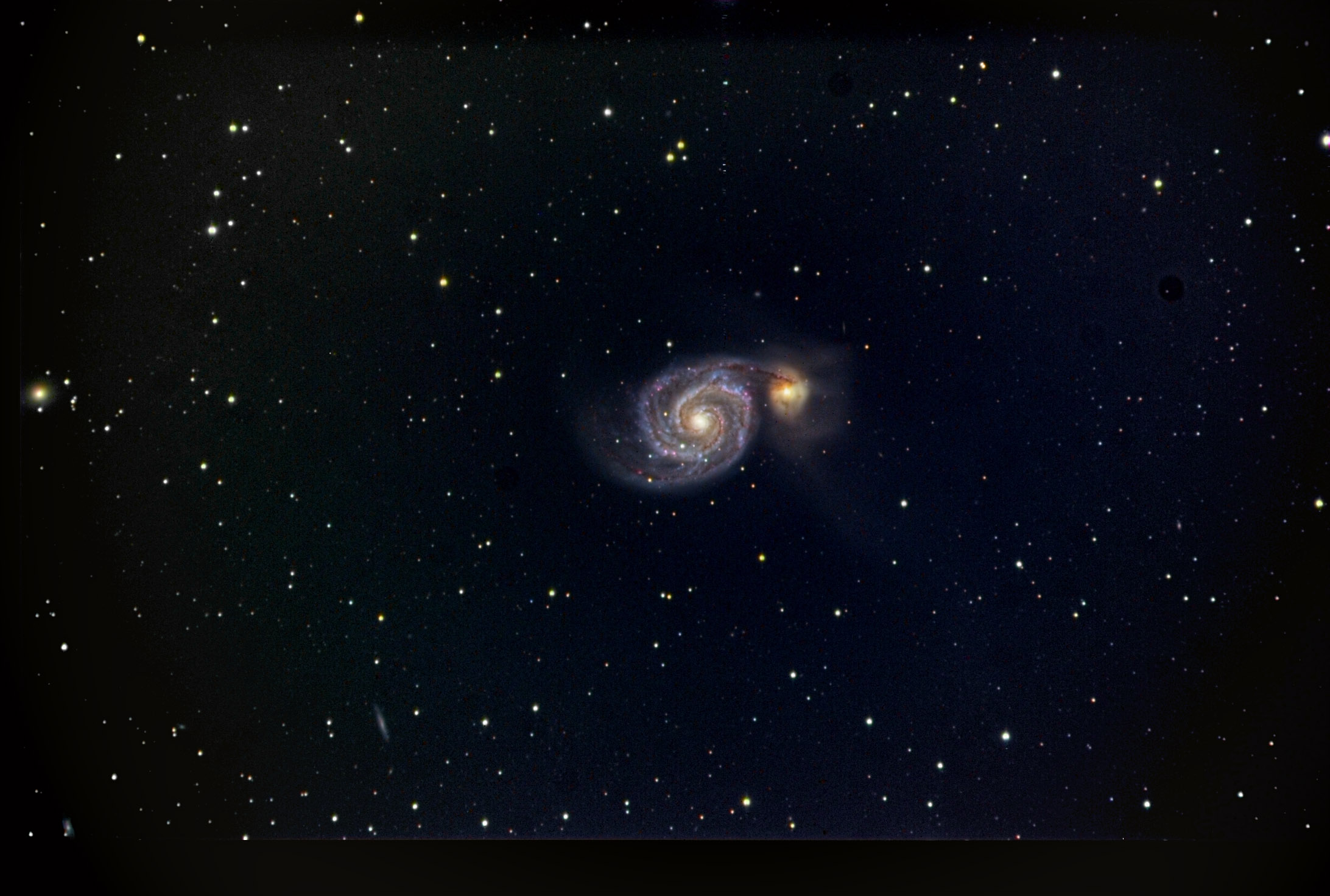 The Whirlpool Galaxy (M-51) image