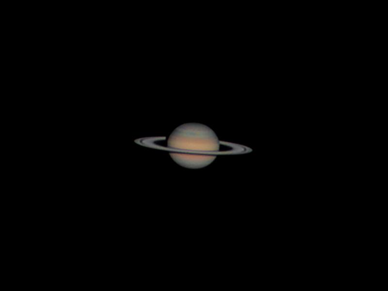 Saturn 5-8-11 in LRGB color
